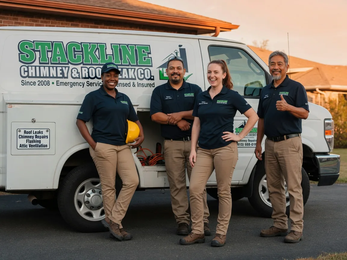 Chimney flashing repair company in Charles City, IA